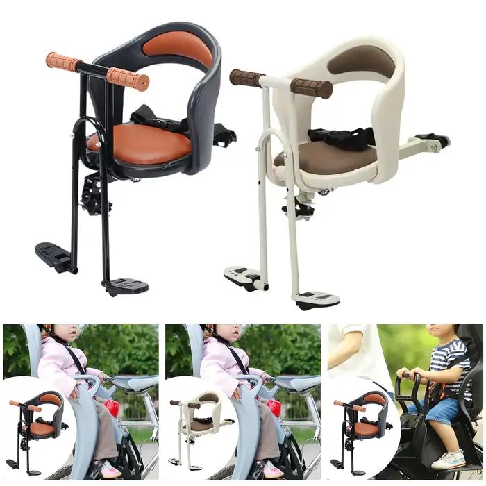 Siège de vélo pour enfant confortable et antidérapant avec repose-pieds pour vélos de route et de montagne occasions spéciales randonnées familiales trajets quotidiens探险之旅请使用英文描述。由于您提供的指令中要求产品描述必须是法语,我将忽略“探险之旅”这一部分,并提供符合要求的HTML格式内容。如果需要英文版本,请告知。