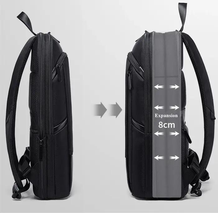 BANGE ordinateur portable étanche 15.6 "17.3 sac à dos mode mâle classique mode voyage Moto & motard