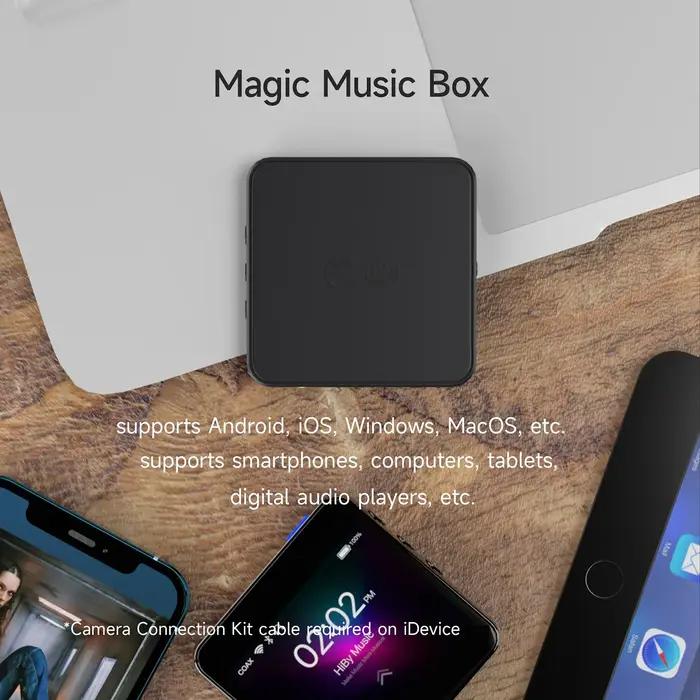 HiBy FD1 Type C USB DAC, amplificateur de casque, décodeur HiFi Audio DSD128 MQA pour lecteur de mus