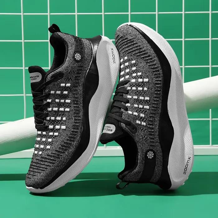 Nouveaux hommes chaussures de course athlétique sport décontracté chaussures de luxe Jogging confort