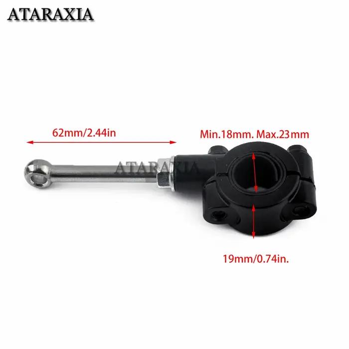 Kit d'extension de béquille latérale de moto, nez de béquille 20-23MM, outil d'assistant de pédale,