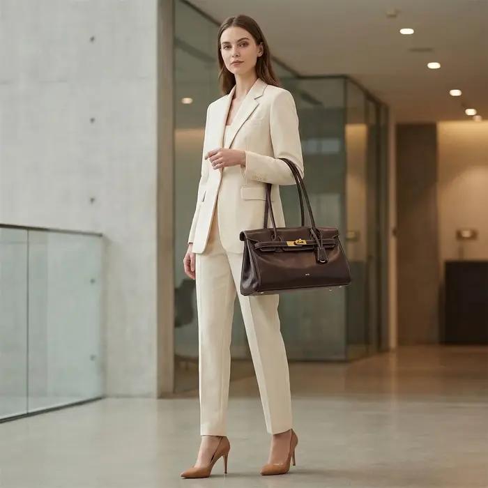 Nouveau sac à main en cuir souple pour femme JW PEI, tendance, avec boucle de verrouillage, petit de