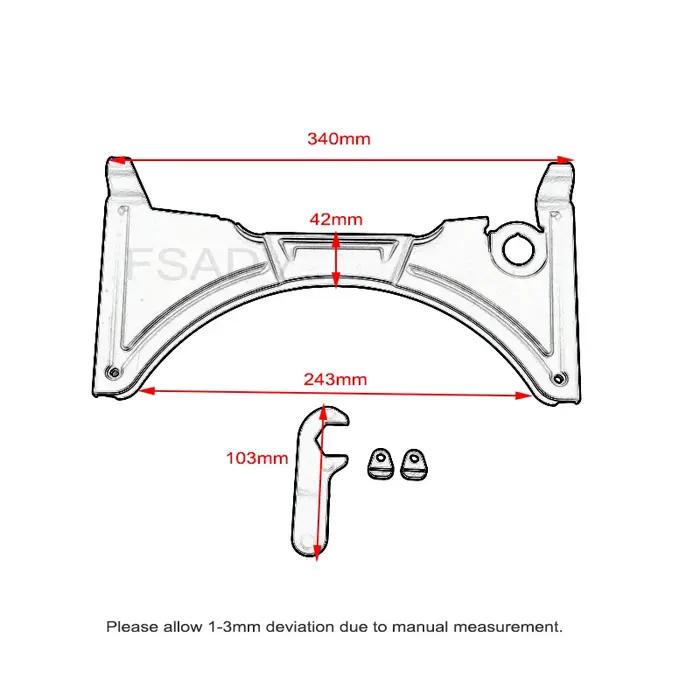 Carénage de Cockpit de moto pour BMW R1200GS R1250GS LC ADV Adventure R 1250 GS R 1200GS LC R1250 GS