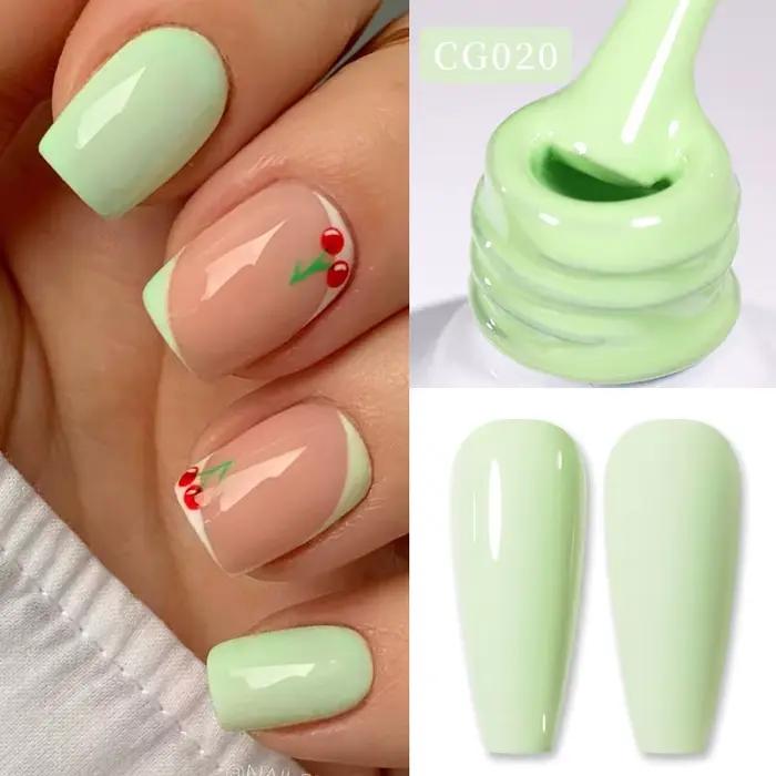 BORN PRETTY – vernis à ongles Gel couleur printemps-été, 10ml, rose clair, vert, jaune, longue durée