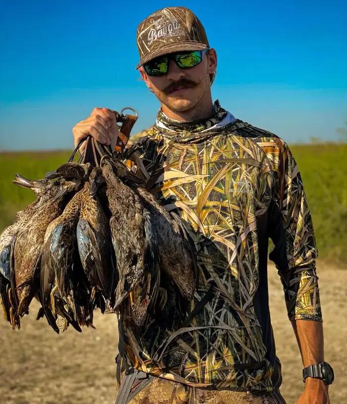 Bassdash-Chemises de chasse à manches longues pour hommes, sweat à capuche de pêche camouflage, Udis