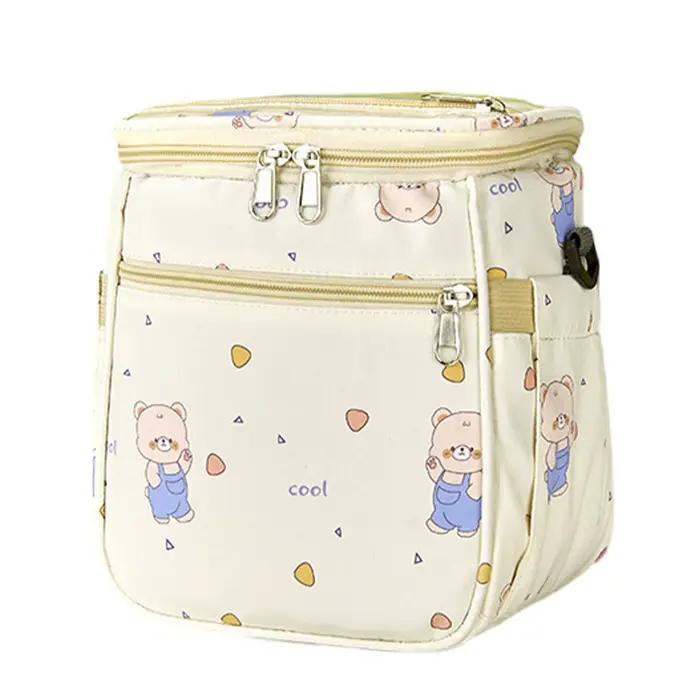 Panier de vélo avant pour enfants design de forme carrée accessoire de décoration pour filles garçons scooter accessoires de vélo pour filles occasions spéciales balades en famille