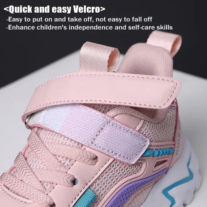 Chaussures plates enfant en maille respirante antidérapantes décontractées mode