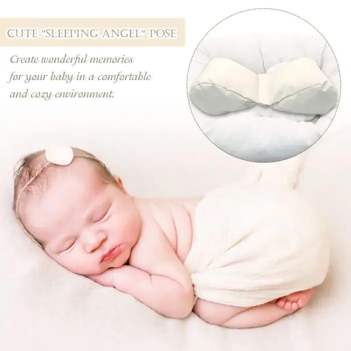 Accessoires de photographie pour nouveau-nés, coussin auxiliaire en forme de papillon, oreiller pour