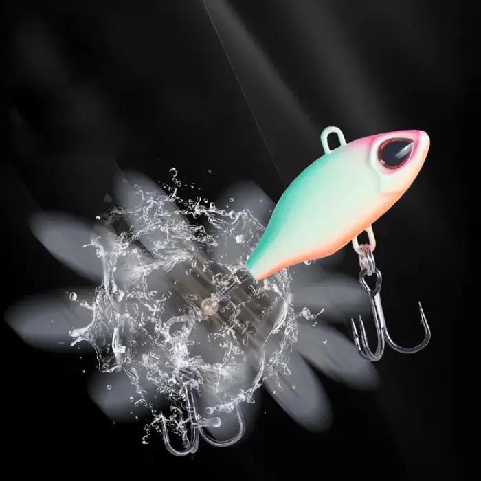 BassLegend – Micro Spinnerbait de pêche, bar, truite, Deracou, Vib, queue vibrante, lame rotative, 8