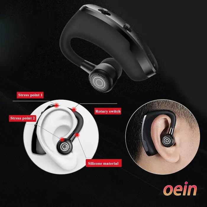Écouteurs sans fil Bluetooth V9, casque d'écoute, oreillettes de sport, mains libres, pour iPhone Sa