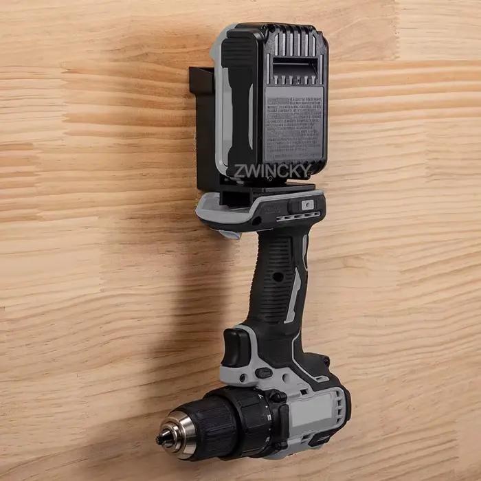 Support d'outils pour Dewalt et Milwaukee 18V 20V – Support de fixation pour batterie Dewalt 20V