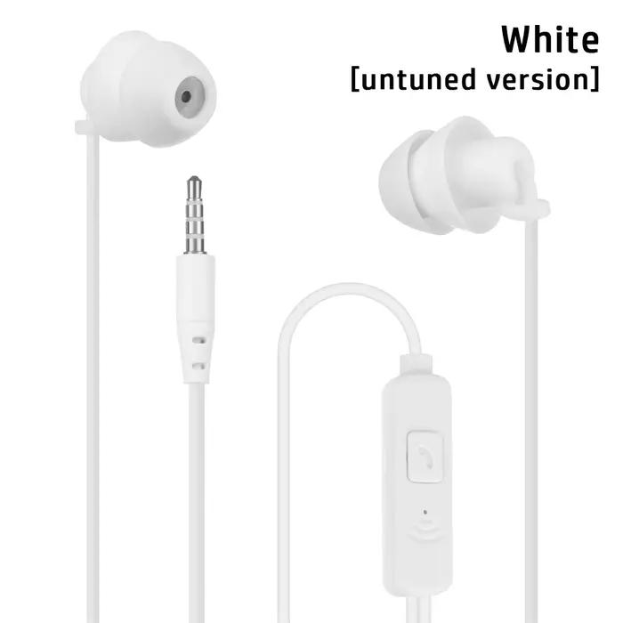 Écouteurs de sommeil intra-auriculaires avec suppression du bruit, écouteurs filaires HiFi pour télé