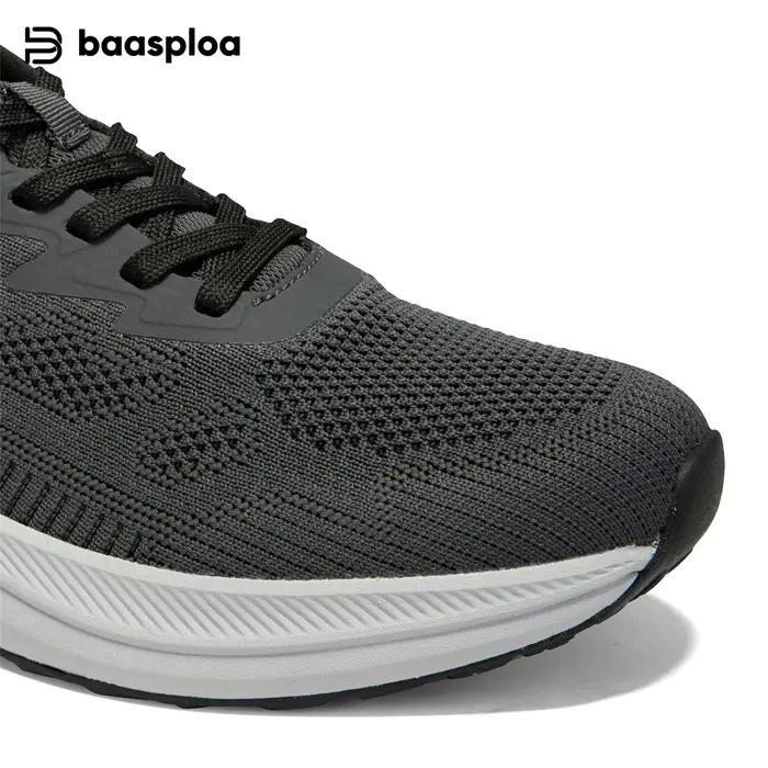 Baasploa hommes chaussures de course en plein air léger professionnel Jogging chaussures de sport mâ