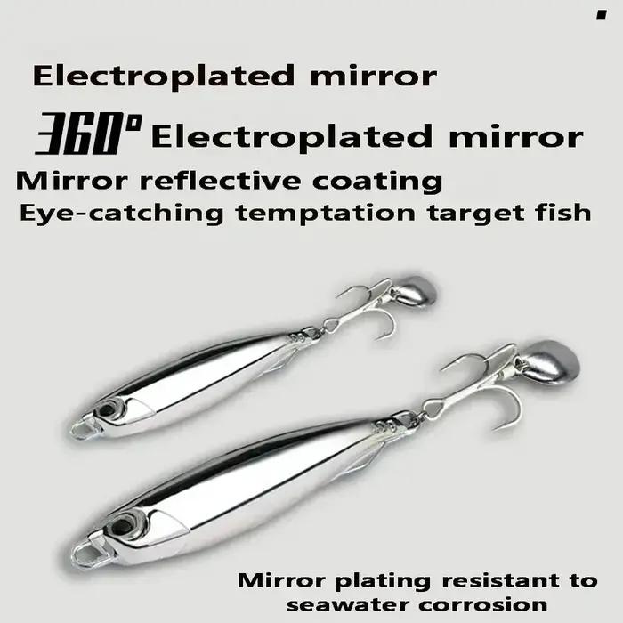 1 pièces leurre de pêche appât japonais 7/10/15/20/30/40g/60g gabarit en métal accessoires de pêche