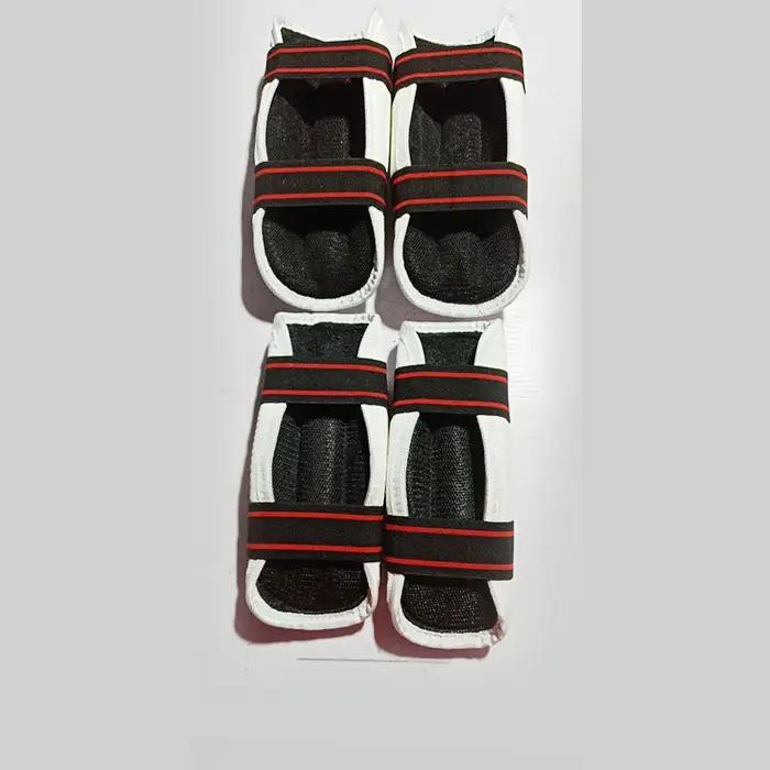 Ensemble de protection taekwondo complet pour bras et jambes résistant à l'usure pour pratiquants adultes et enfants occasions entraînement compétition