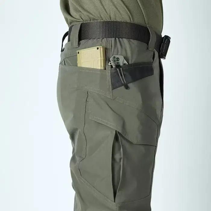 Pantalon tactique pour homme, pantalon d'entraînement multifonctionnel pour l'extérieur avec poches,