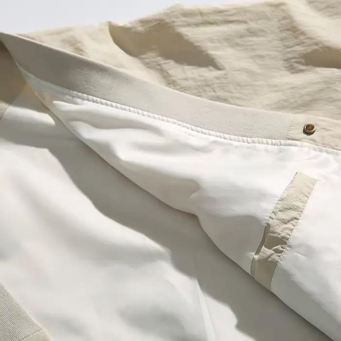 Cityboy-Manteau d'extérieur à col en V pour hommes et femmes, Streetwear, Veste cargo vintage, Veste
