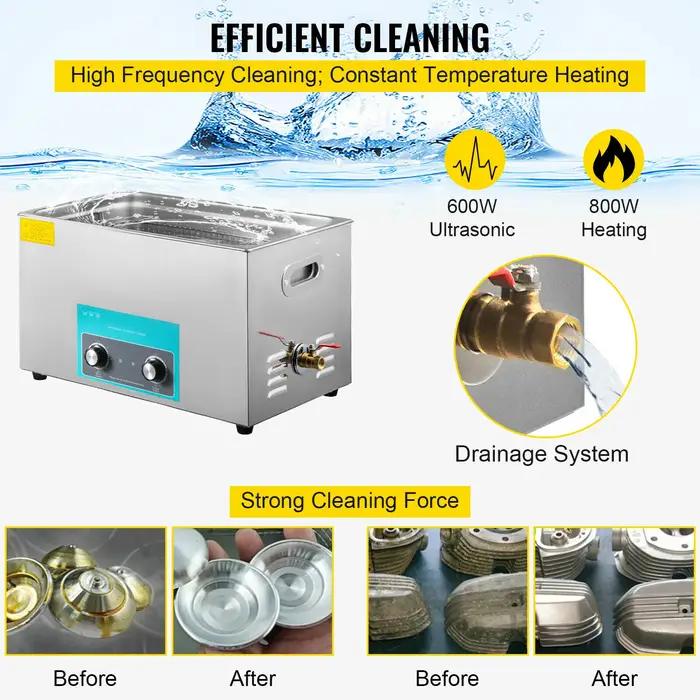 SucceBuy 3L 6L 10L 15L 22L 30L nettoyeur à ultrasons électrique Machine à laver Portable lave-vaisse