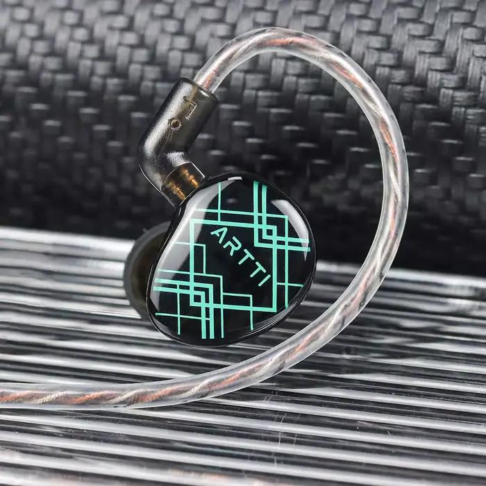 ARTTI R2 écouteurs intra-auriculaires HiFi 10mm diaphragme en béryllium bobine dynamique filaire IEM