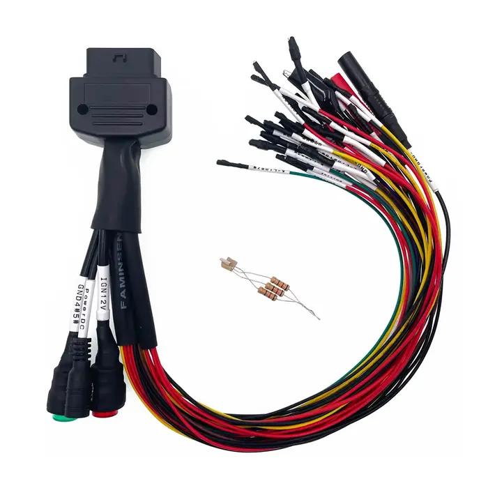 Outils de réglage de puce ECU pour MPPS, KESS V2, pigments ECU, travail d'établi, installation du câ