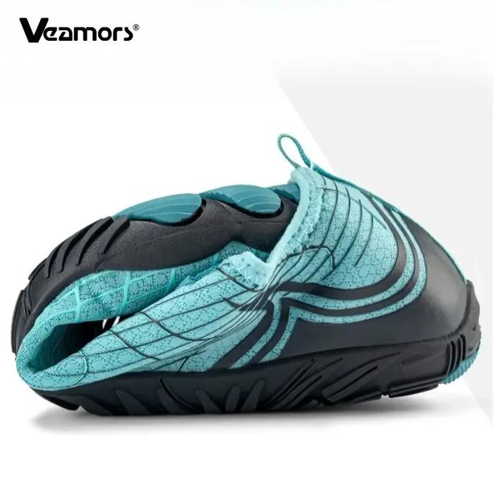 Chaussures de pataugeoire de plage pieds nus, chaussures de sport aquatiques respirantes à séchage r