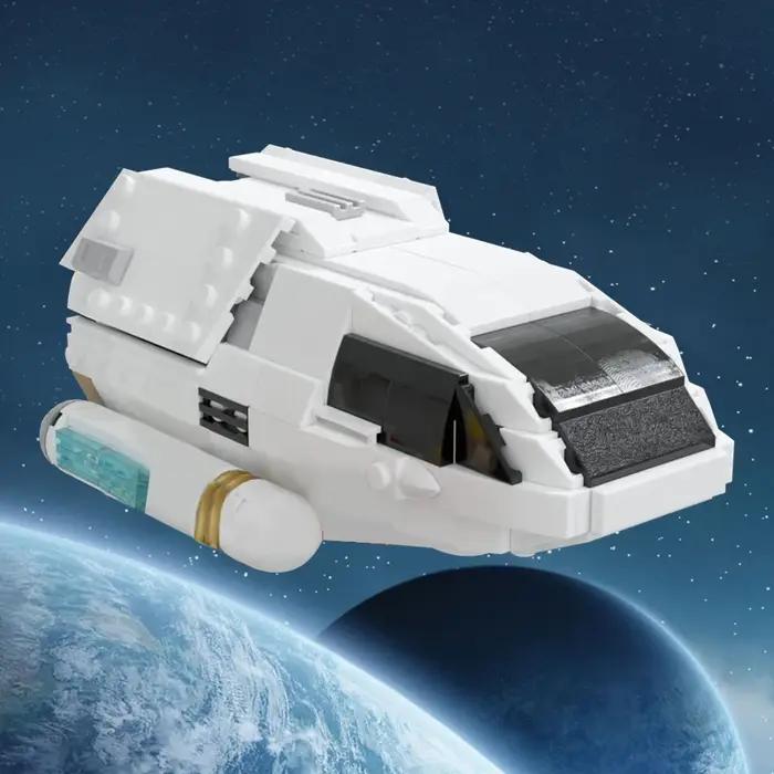 Gobricks-décennie s de Construction de Volant MOC Type-6, Briques Classiques à Faire Soi-Même, Modèl