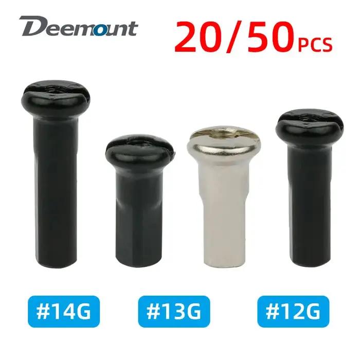 20/50 pièces écrous à rayons en laiton 14G 13G 12G vtt roue de vélo de route e-bike Scooter jante bo
