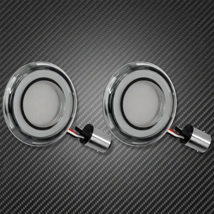 Conversions de clignotants de moto panneau lumineux LED 1156 1157 Style balle pour Harley Sportster