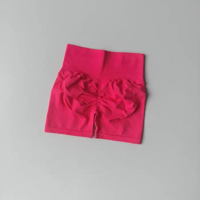 Short de Yoga taille haute pour femmes, short de Fitness respirant, levage des fesses, sport, course