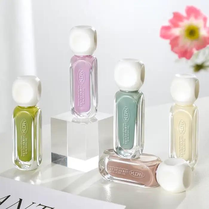 Vernis à ongles coloré à base d'eau, 10ml, pas besoin de lampe, rouge, rose, paillettes, Nail Art, t