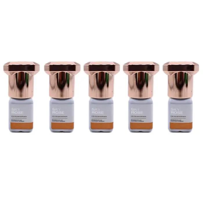 Colle Rose ciel originale coréenne, 10 bouteilles, fournitures d'extension de cils, 5ml, outils de m