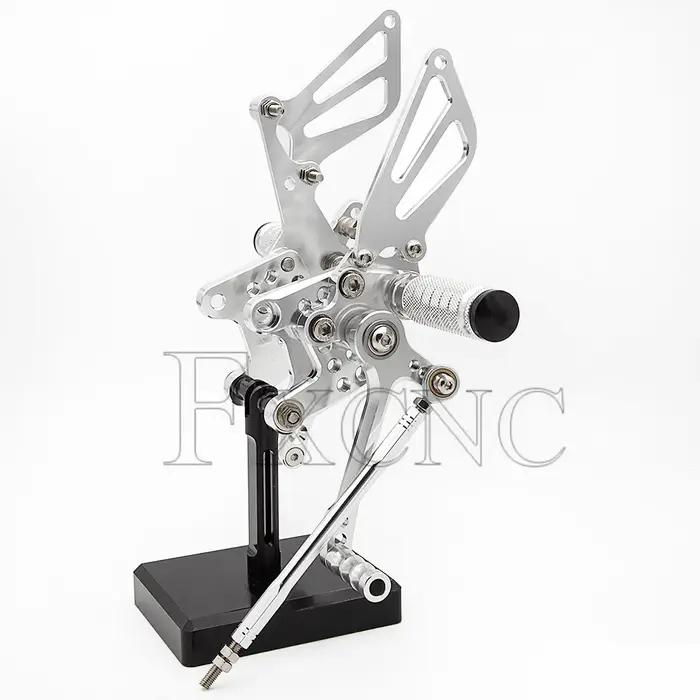 Ensemble de commandes assujettis ées CNC, repose-pieds à pédale, repose-pieds, Suzuki SV650, SV1000,