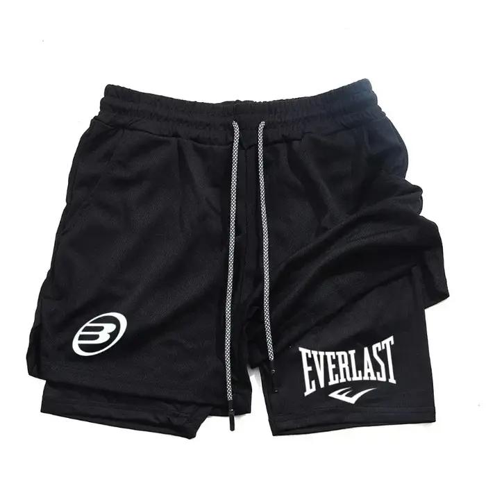 EVERLAST short de mode d'été pour hommes, confortable et à séchage rapide, adapté à la salle de spor