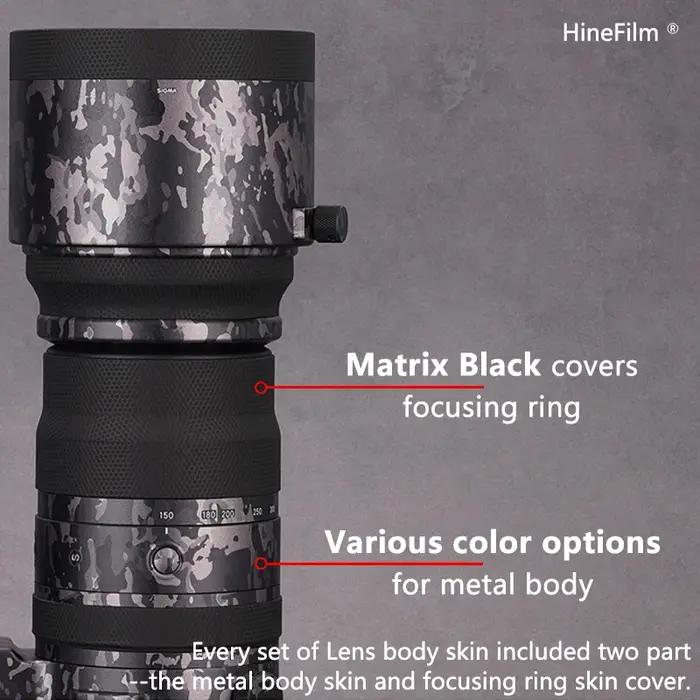 Peau pour Sigma 150600 pour sony E Mount Lens Skin 150-600 Premium Decal Skin pour Sigma 150-600mm F