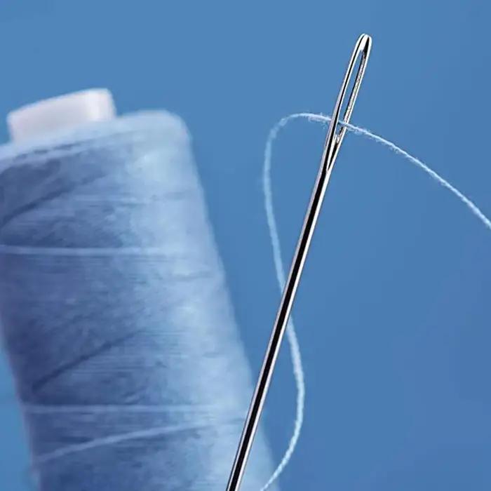 Outil de Broderie à Gros Œil en Acier Inoxydable, Accessoires de Couture Ménagers, Artisanat à la Ma