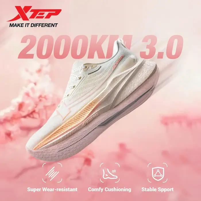 Chaussures de course Xtep Femmes 2000km 3.0 printemps 2025 - Baskets amorti entraînement jogging léger résistant