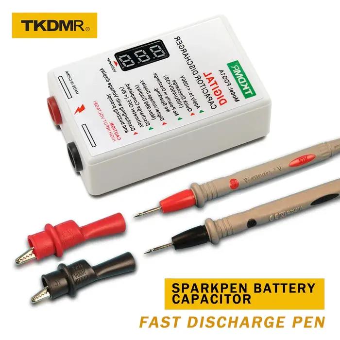 TKDMR Sparkpen condensateur de batterie stylo à décharge rapide-Protection de déchargeur outil de dé
