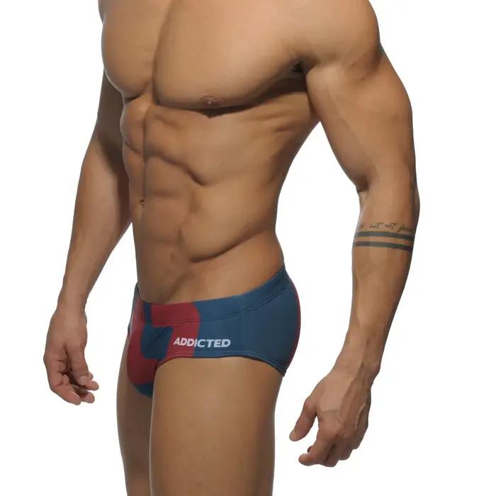 Hommes Sexy été plage courte basse attendre slip de bain maillots de bain Surf plage Boxer brève bro