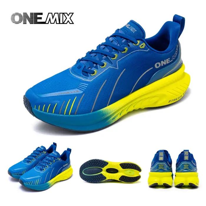 Chaussures de course ONEMIX pour femmes rembourrées antidérapantes pour automne hiver activité physique sportive quotidienne
