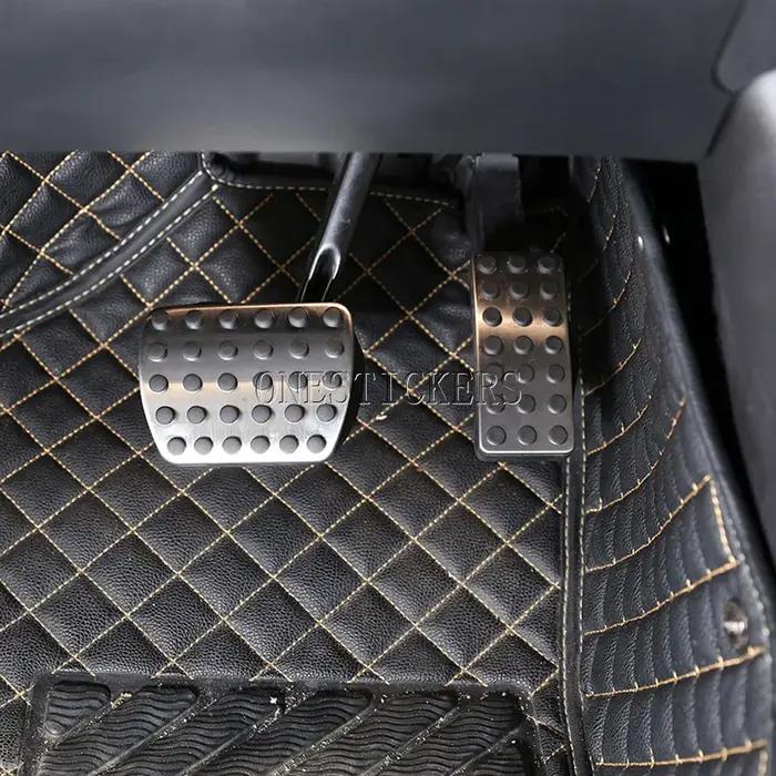 Couvercle de plaquettes de pédale de frein à gaz et carburant, accessoires de voiture pour Mercedes