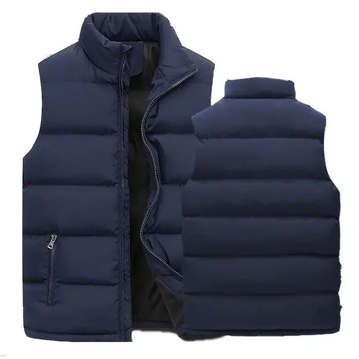 Veste à col montant pour homme imperméable et décontractée, chaude et résistante pour l'hiver et l'automne, vêtement de marque pour activités extérieures