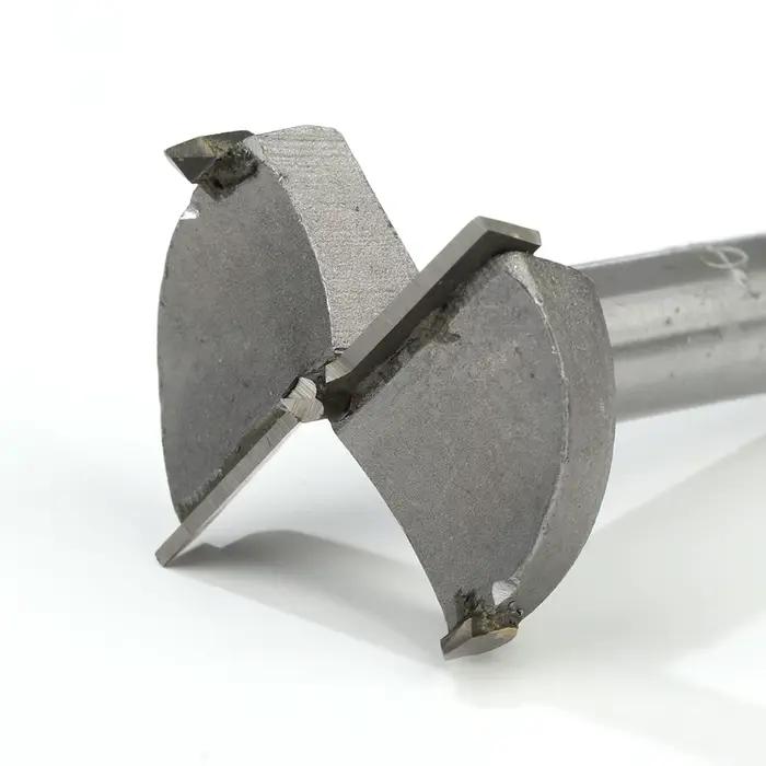 Forstner-Forets d'alésage en acier au carbone, travail de calcul, auto-centrage, scie cloche, carbur