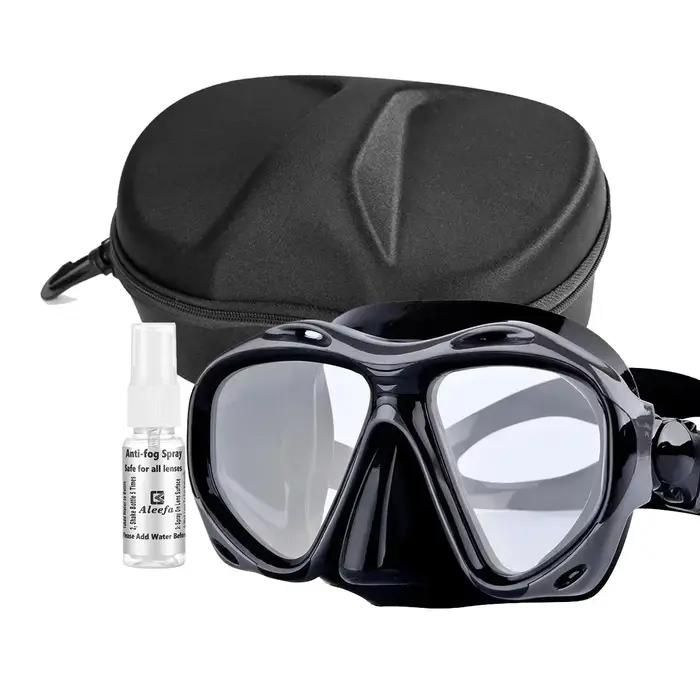 Masque de plongée hypermétropie lentilles verre Guatemala spray anti-buée équipement hommes femmes +2.0 à +5.0