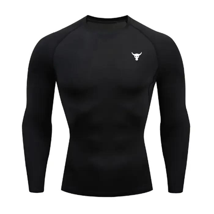 T-shirt sport à séchage rapide homme femme - Manches longues running confortable respirant moulant