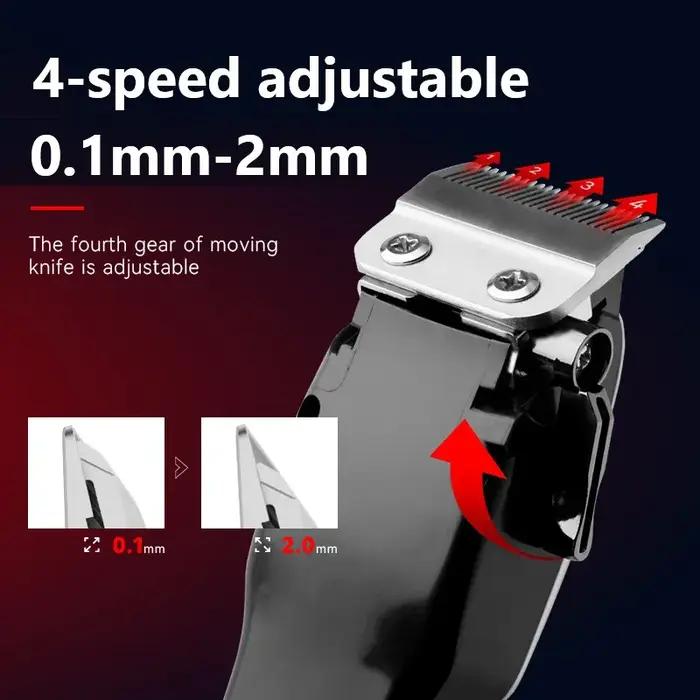 Kemei tondeuse à cheveux professionnelle tondeuse à cheveux Rechargeable pour hommes rasoir Machine