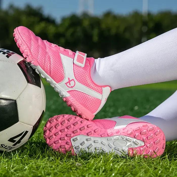 Chaussures de Football professionnelles pour gazon d'intérieur, nouveau Design, baskets de Football