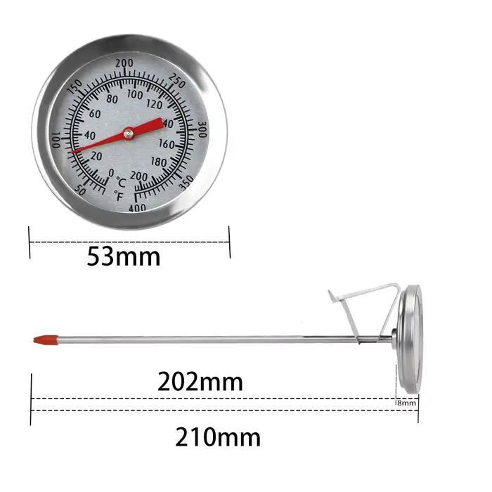 Sonde thermomètre outils de cuisine compteur de température de cuisson 0 ~ 200 ℃ Jauge à viande po