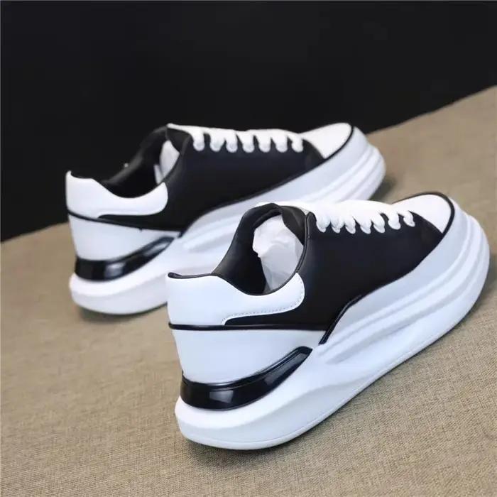 Chaussures de sport décontractées à lacets pour hommes, baskets à la mode, chaussures de tennis, cou
