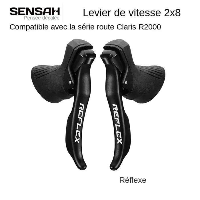 SENSAH manette de vitesse de vélo de route 2x8 2X9 2X11 levier de frein