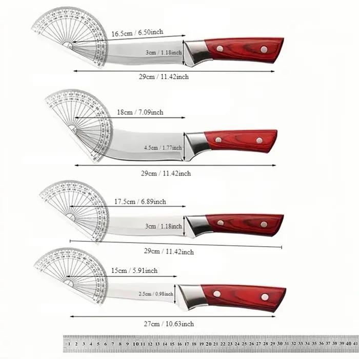 Couteau à désosser coupe de viande couteau de boucher couteau à découper acier inoxydable tranchant